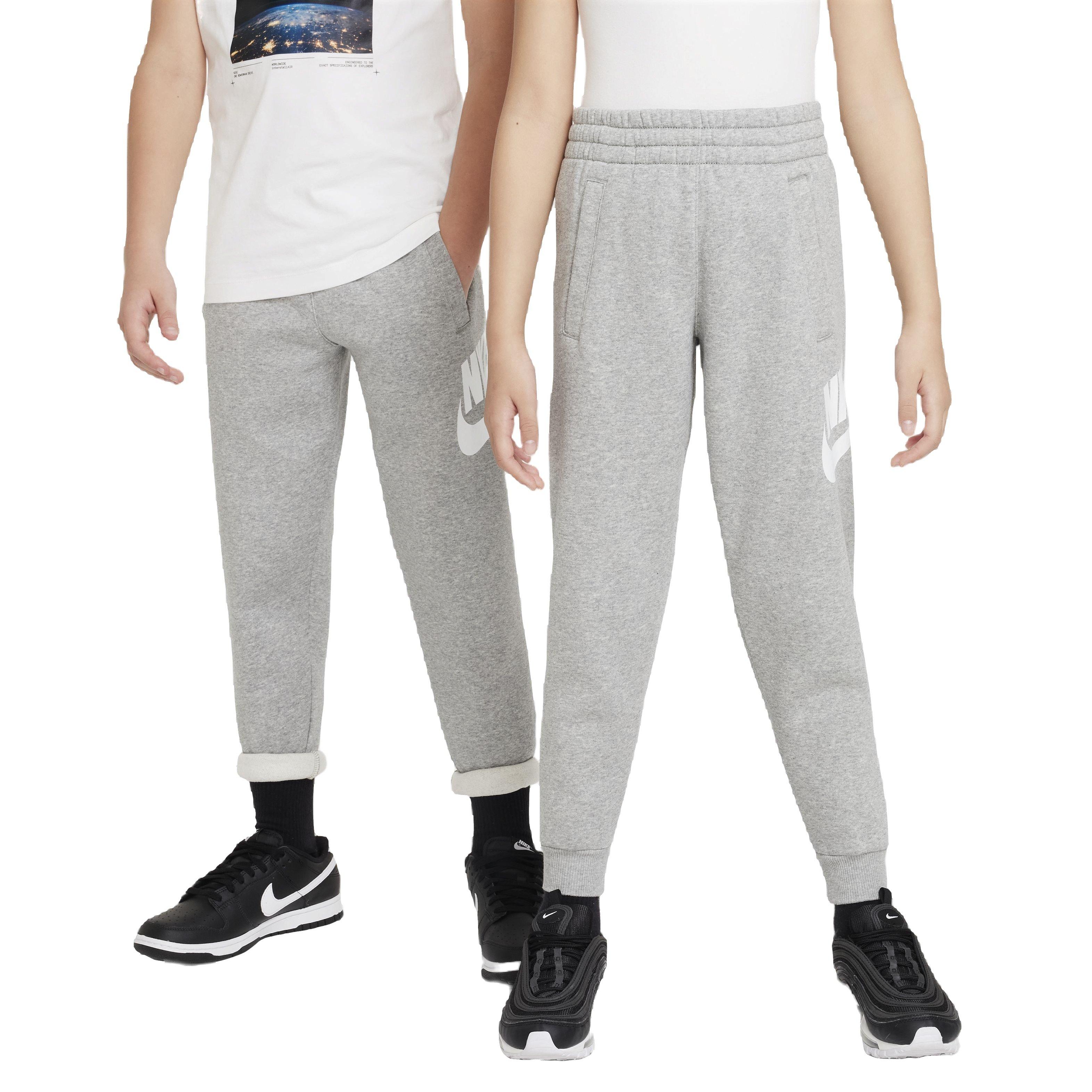 Nike Big Kids' Sportswear Club Fleece HBR Joggers -Grey